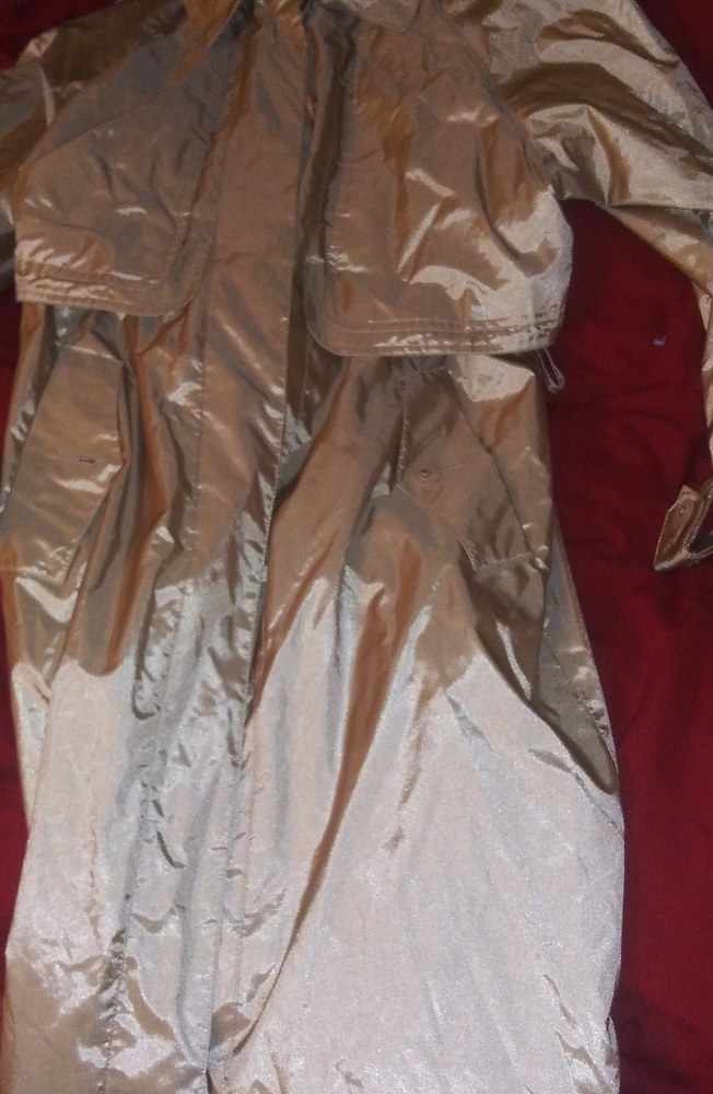 Ankle length trench coat